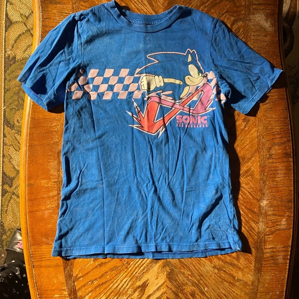 Sonic T-shirt bundle(5 shirts) boys 10/12 - Picture 2 of 6